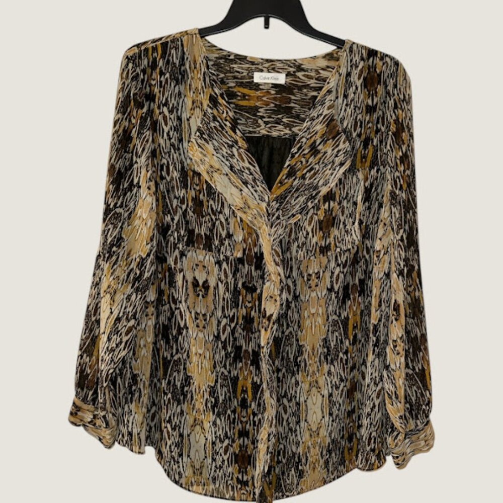 {Plus Size} Calvin Klein Blouse~ Size 2X (C31)